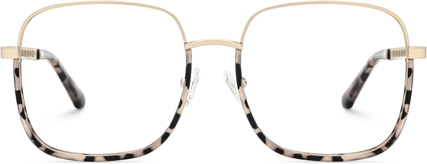 Zeelool Square Blue Light Blocking Glasses for Women Men 100% UV400 Protection Perfecta JGX854725