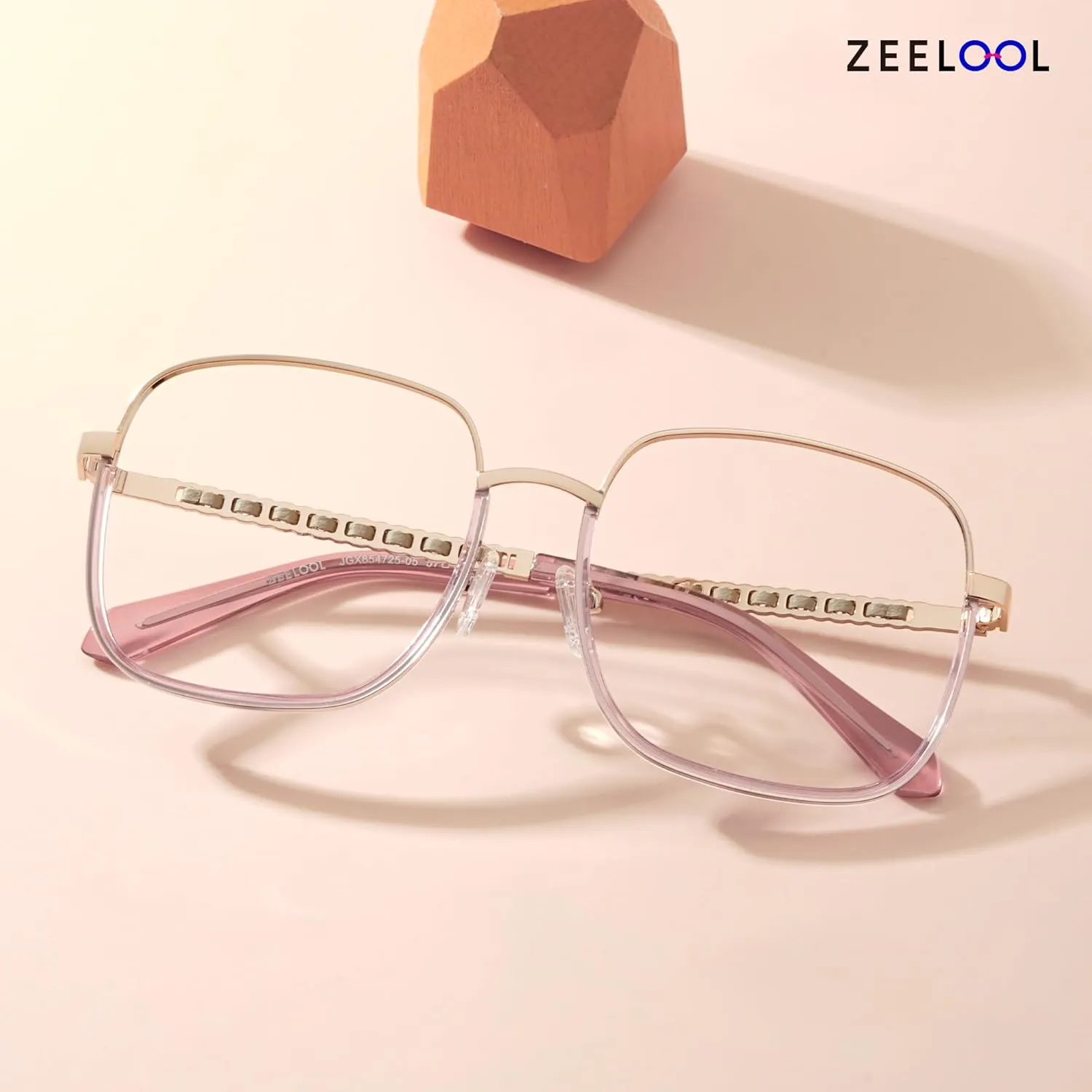 Zeelool Square Blue Light Blocking Glasses for Women Men 100% UV400 Protection Perfecta JGX854725