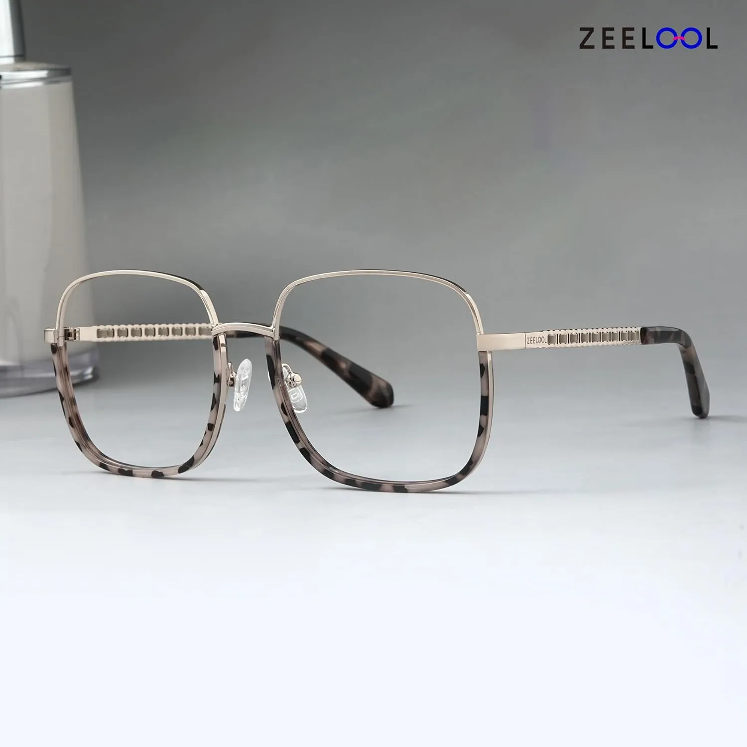Zeelool Square Blue Light Blocking Glasses for Women Men 100% UV400 Protection Perfecta JGX854725
