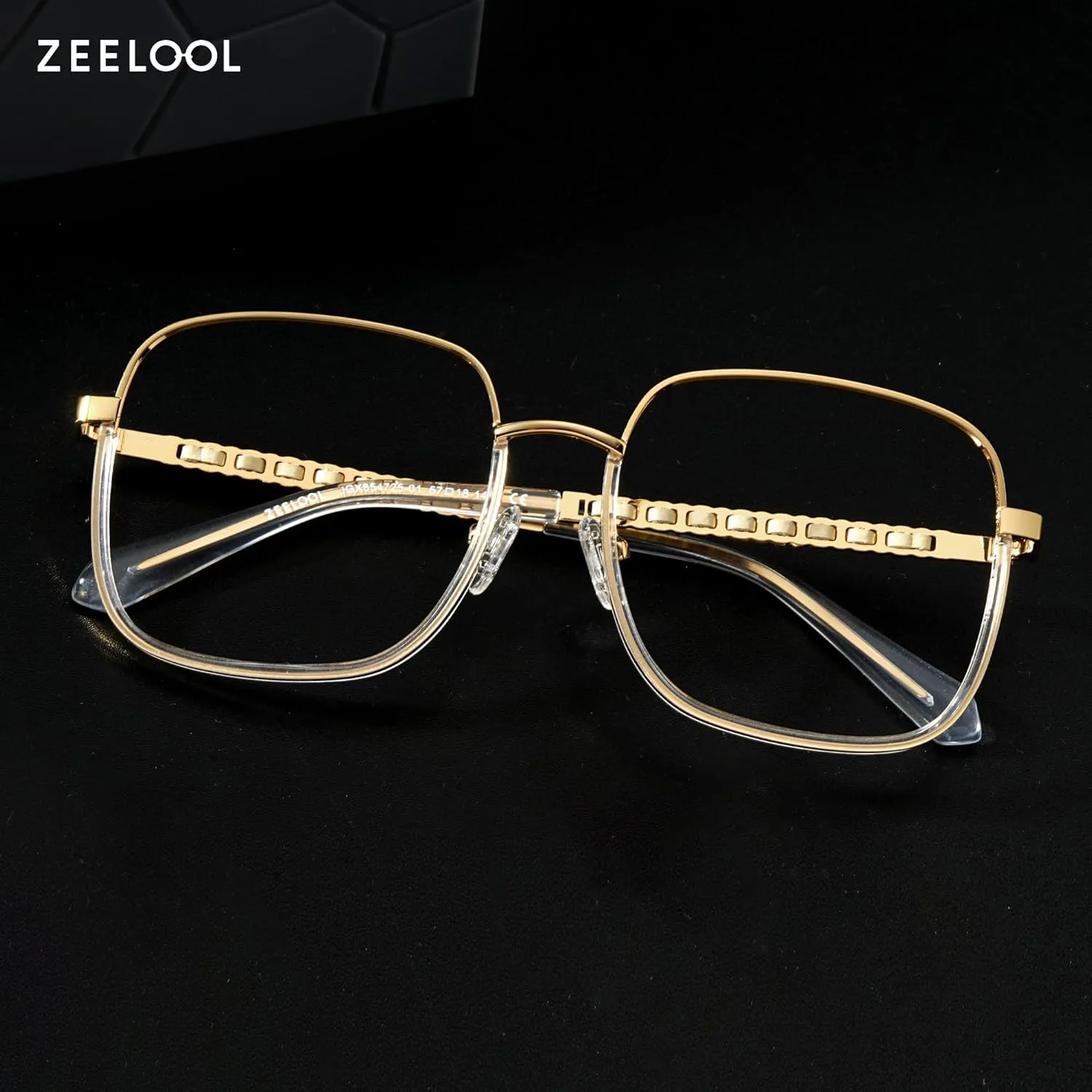 Zeelool Square Blue Light Blocking Glasses for Women Men 100% UV400 Protection Perfecta JGX854725