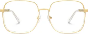 Zeelool Square Blue Light Blocking Glasses for Women Men 100% UV400 Protection Perfecta JGX854725