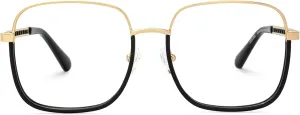 Zeelool Square Blue Light Blocking Glasses for Women Men 100% UV400 Protection Perfecta JGX854725