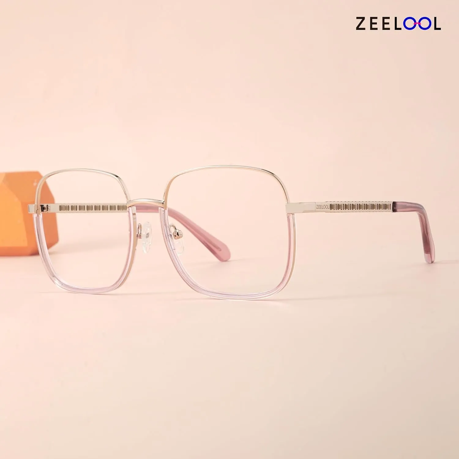 Zeelool Square Blue Light Blocking Glasses for Women Men 100% UV400 Protection Perfecta JGX854725